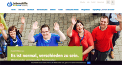 Desktop Screenshot of lebenshilfe-stollberg.de